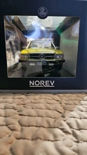 NOREV Mercedes Benz  Yellow 1979 450 SL US Version 1/18