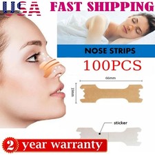 NASAL STRIPS Breathe Nose Better Reduce Snoring Right Sleep Now Apnea Adhesive