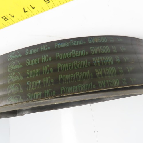 Gates 5V1500 Super HC Powerband 5-Strang V-Riemen 3-3/8" Breit - Bild 2 von 6