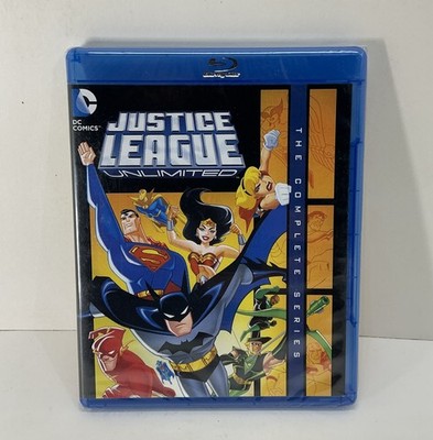 NEW - JUSTICE LEAGUE Unlimited Complete Series Blu-Ray Not Rated