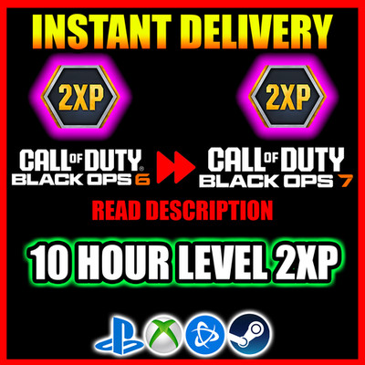 [10 Hours] Call of Duty Black Ops 7   Double Level XP COD BO6 GLOBAL CODE 2XP!