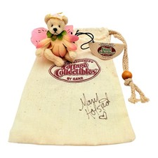 Ganz Cottage Collectibles Miniature FAIRY GIRL Teddy Bear 2.5  RARE SIGNED