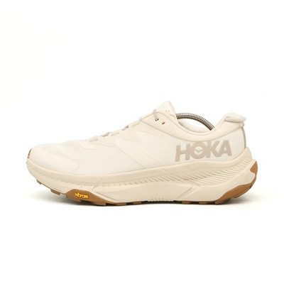 Hoka One Damen Transport Sportschuh Cremeweiß Cordura Low-Top Sneaker EU 43 1/3