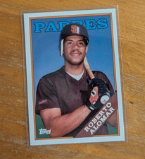 2019 Topps Iconic Card Reprints #ICR93 Roberto Alomar 1988 RC Padres