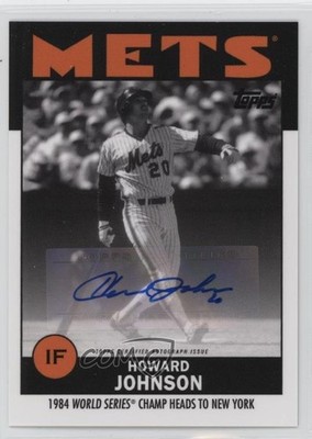 2021 Topps ESPN 30 for Once Upon a Time in Queens Howard Johnson #12-A Auto 03lu