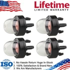 4 Packs Primer Bulb Pump Bulbs for Homelite Echo Stihl Poulan Craftsman chainsaw