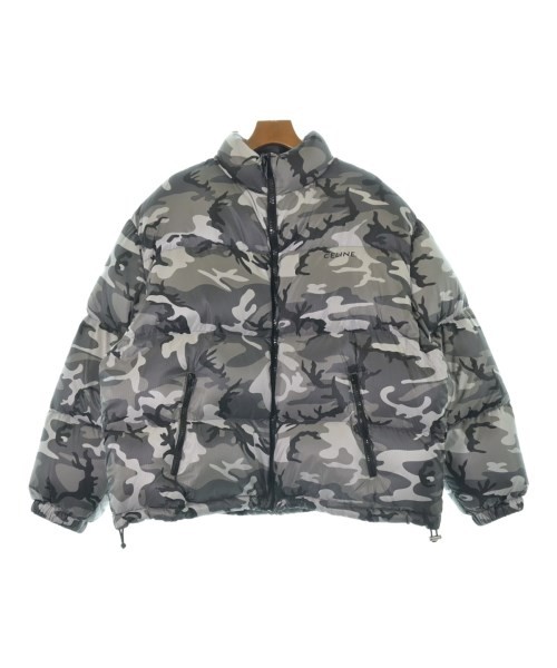 CELINE Down Jackets / Down Vests GrayxBlackxWhite… - image 1