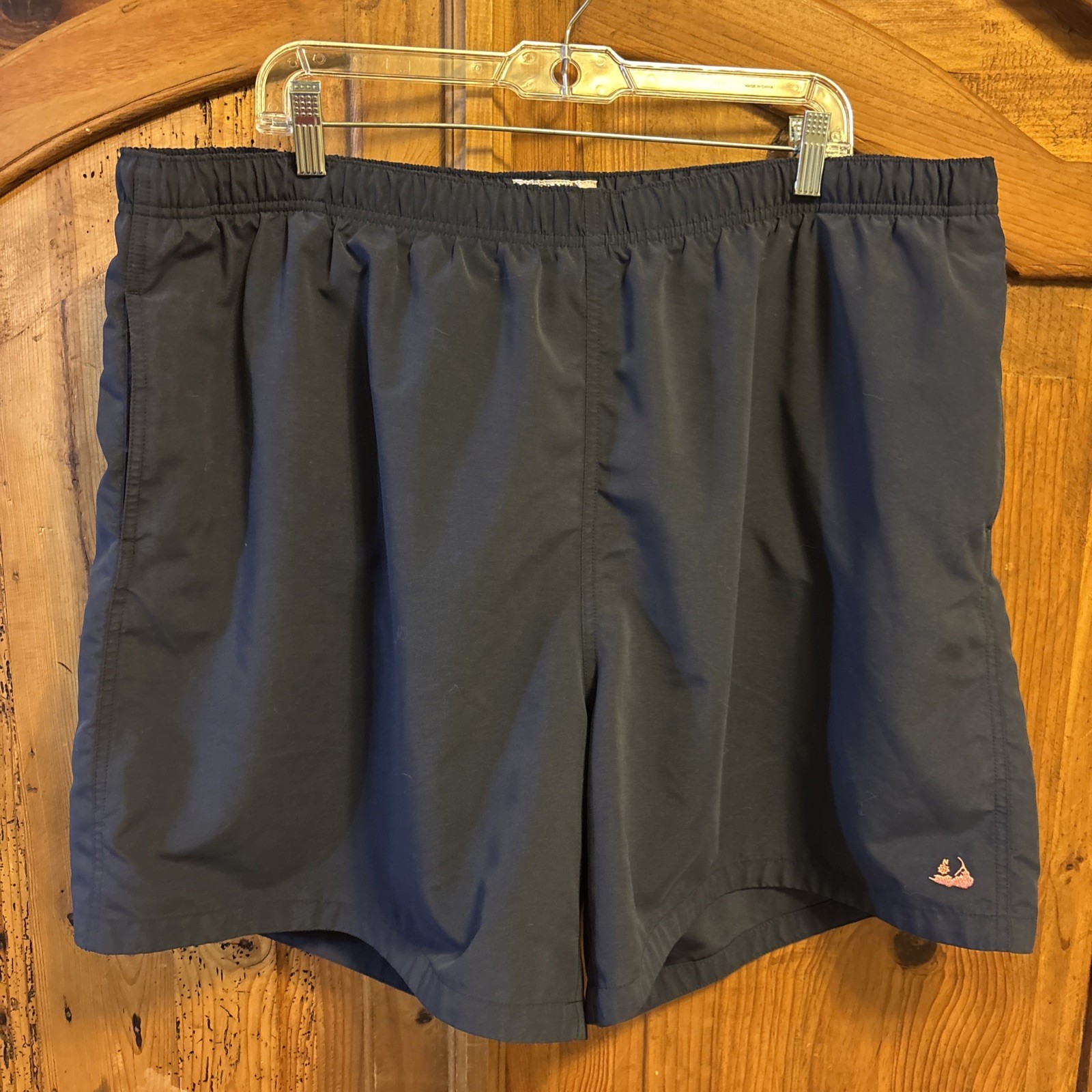 Murray’s Toggery  Shop Men's Elastic Waist SwimShorts, Dark Navy Size XXL