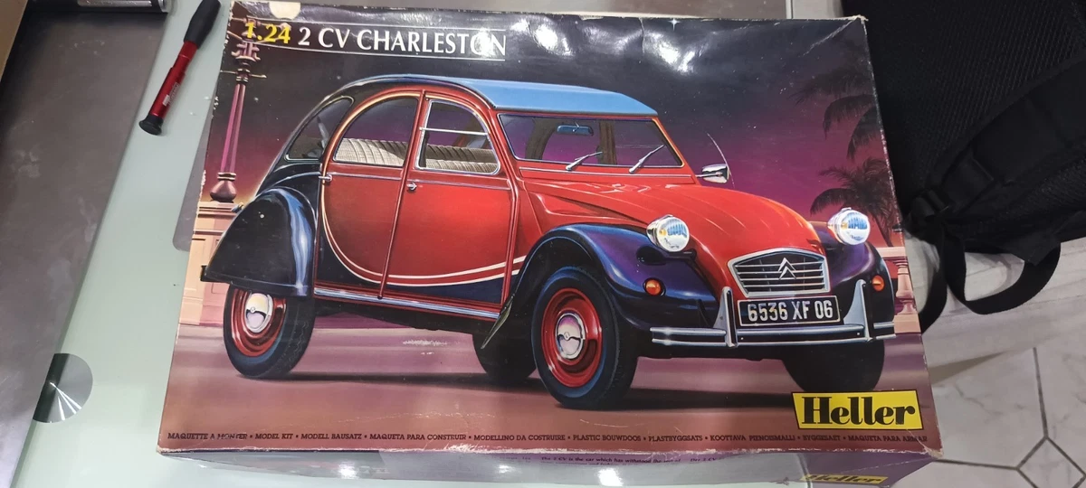 Maquette Citroën 2CV AZL 1957 - RR Miniatures - Résine Et Métal - 1/43 à Monter