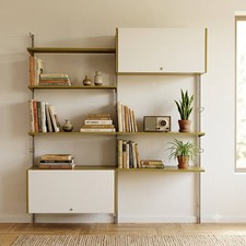 Libreria Vintage CSS Design George Nelson per ICF De Padova Anni 60