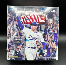*NEW* 2025 Topps Stadium Club Baseball Mega Box MLB Trading Cards Factory Sealed