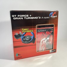 Ps2 Logitech Gt Force + Gran Turismo 3 A-Spec Eur New