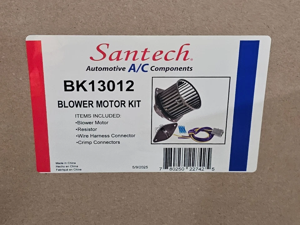 Motor soplador de climatización Santech BK13012 para Chevrolet Blazer 4x4 1994, GMC Yukon 92-94 Foto 2 de 4