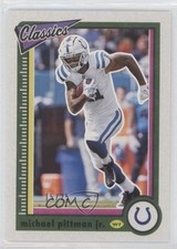 2022 Panini Classics Blank Back 15/25 Michael Pittman Jr #42 0dp1