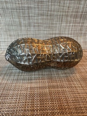Vintage F.B. Rogers Silver Co Peanut Dish Mid-Century Trinket  Box Made in Japan