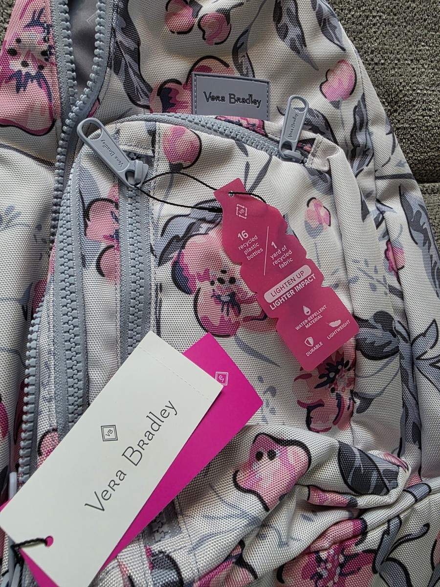 Vera Bradley ReActive Sling Backpack Hummingbird Blooms  display picture 3