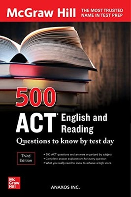 500 ACT English and Reading Questions ..., Inc., Anaxos