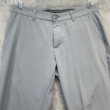 PRIMO Jogger Pants Men 34 SHORT Performance Ankle Zip Tapered Stretch Golf