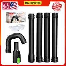 Gutter Cleaning Kit for EGO Leaf Blowers 360° Rotating Nozzle Extends 8.3FTc