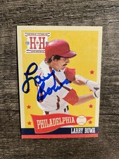 2013 Panini Hometown Heroes Baseball Larry Bowa Signed Card #207 Phillies Auto