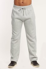 Knocker Men's Soft Fleece Mid-Weight Open Bottom Fleece Lounge Sweatpants