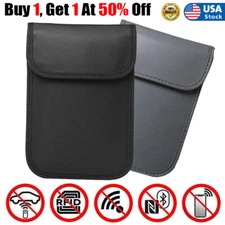 NEW Mobile Phone Shield RIFD Signal Shield Box Anti-electromagnetic Faraday Bags