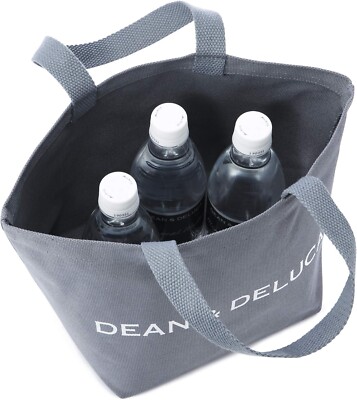 DEAN & DELUCA Tote Bag S Size Charcoal Gray Plain Practical