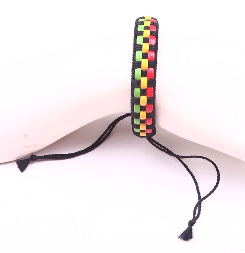 Rasta Bob Marley One Love Jamaika Reggae Musikarmband - Bild 18 von 19