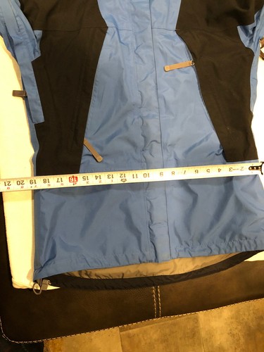 THE NORTH FACE Gore-Tex Jacket Coat Blue Black Women’s Size Small Hooded - Picture 5 of 10