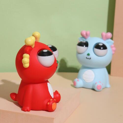 Tik Tok Popular Mini Dinosaur Stress Relief Toys Squeeze Glasses Toys - Picture 6 of 18