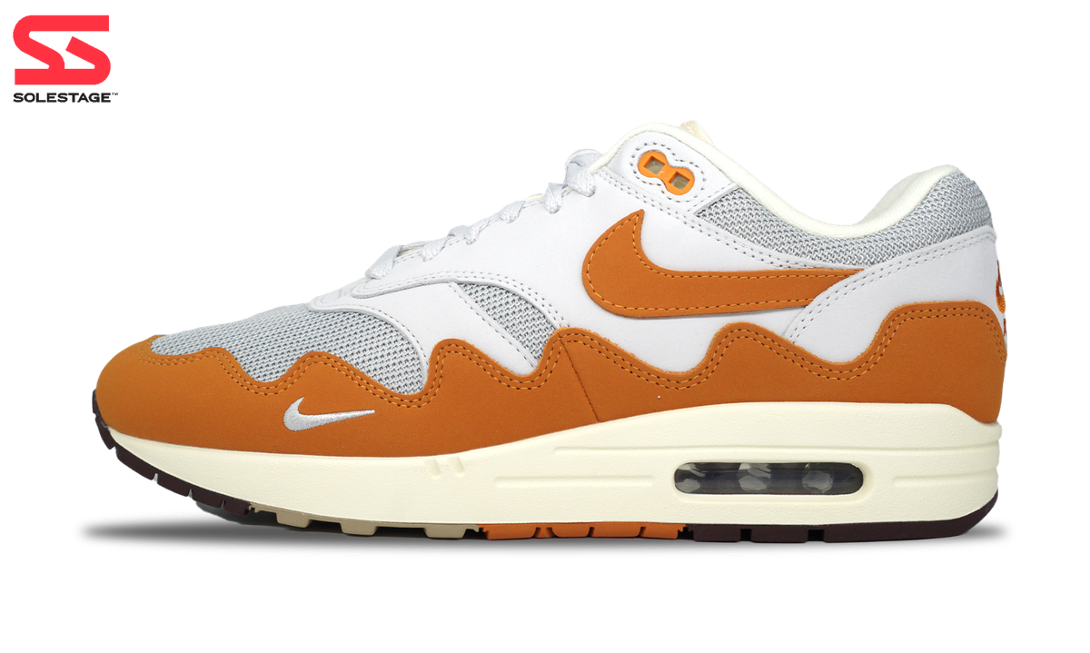 Nike Air Max 1 x Patta Monarch DH1348-001 Metallic Silver Pure Platinum Size 12 Nike Air Max 1 Patta Waves Monarch (With Bracelet) | DH1348-001 main image 2