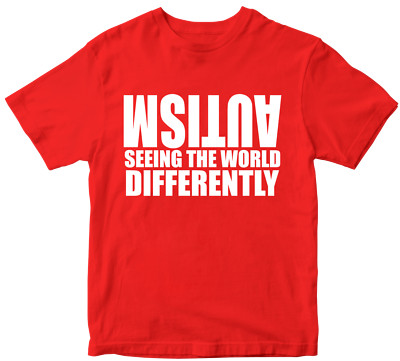 Autism Seeing The World T-shirt Be Kind Be Bold Raise Together Birthday Gifts