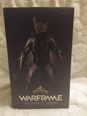 Warframe Limited Edition Excalibur Umbra Statue in box #1042/3800
