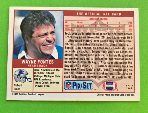 1989 NFL Pro Set. Pick what you need to complete your set. - Picture 83 of 401
