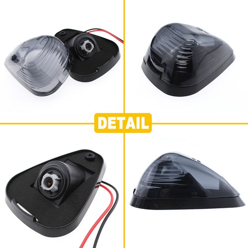 5X Amber LED Cab Roof Marker Lights Set for Ford F250 F350 F450 Super Duty 99-16 - Picture 32 of 189