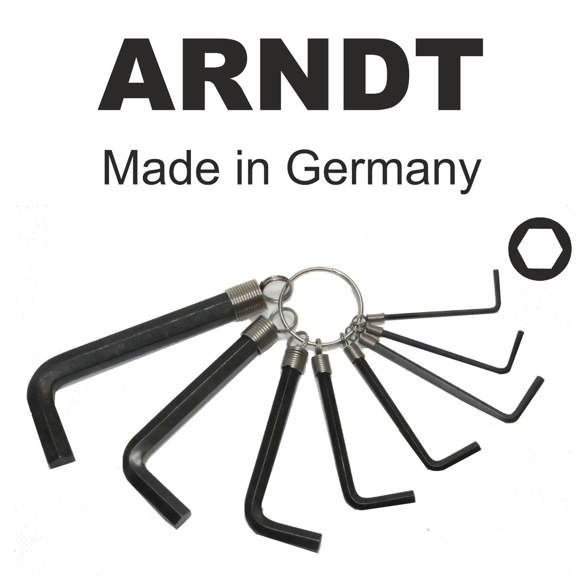 ARNDT Germany Allen Key Hex Key 0.9mm 0.9 Hexagonal Alen Allan Alan Key - Foto 2