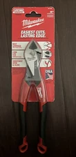 Milwaukee 8" Diagonal Comfort Grip Cutting Pliers (MT558)