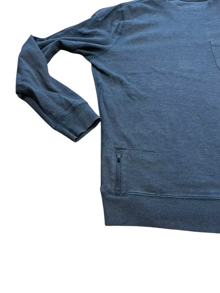 vuori jeffreys pullover crewneck stretch flaw sweatshirt