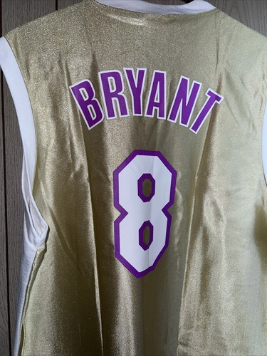 Kobe Bryant LA Lakers Rare NBA Finals 2001 Authentic Majestic Jersey Size L - Bild 6 von 8