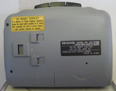 AIWA HS-TX388 Super Bass Stereo FM/AM/Cassette Player - ONLY RADIO