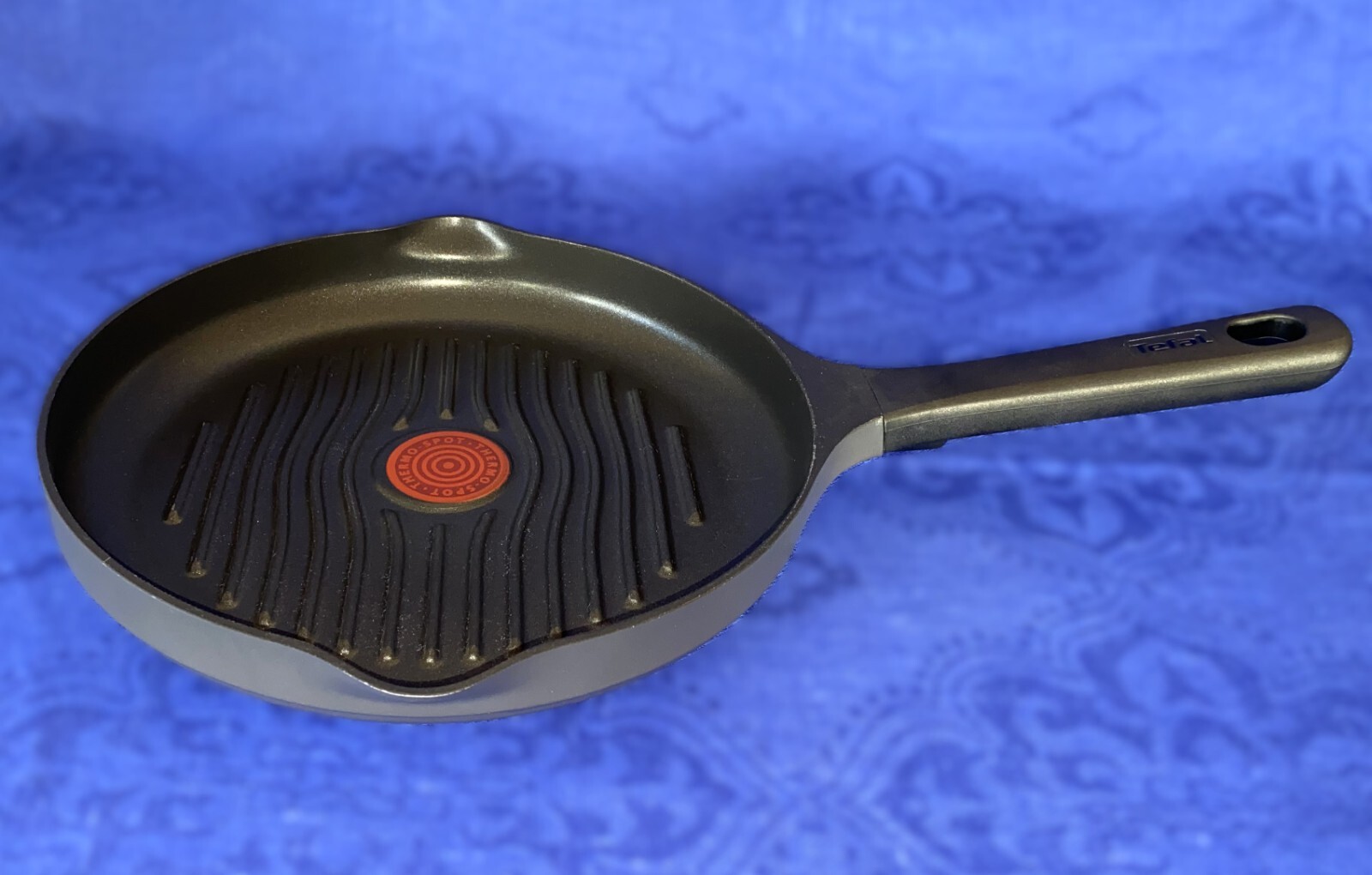 Tefal Cast Aluminium Grill Pan, Non-Stick Easy Cleaning Coating, 10.5
