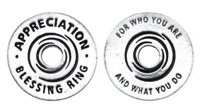 Appreciation Blessing Ring Charm | For who you are and what you do