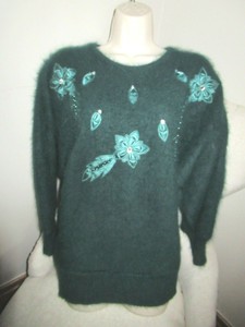fluffy angora jumpers ebay