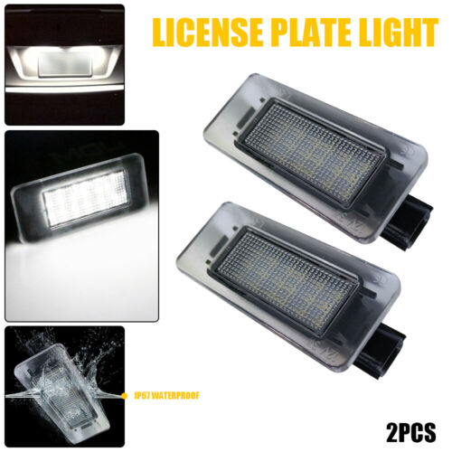 White LED License Plate Lights X2 For 2021+ Nissan Rogue 2020-2021 Nissan Sentra - Picture 16 of 18