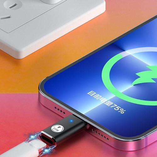 USB Type C Female To 8 Pin Male Adapter Converter For iPhone iPad New iPod J1R5 - Picture 3 of 14