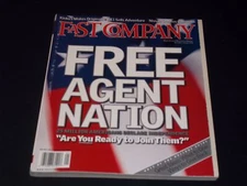 1998 DECEMBER FAST COMPANY MAGAZINE - FREE AGENT NATION COVER - H 7873