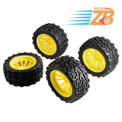 1/10 Rc Monster Truck Wheels Tires for Traxxas Arrma Kyosho Hpi Thunder Tiger Hs