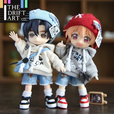 Clothes - Hats Hoodies Denim Shorts For 1:12 BJD doll OB Obitsu 11 Ymy Doll Toy