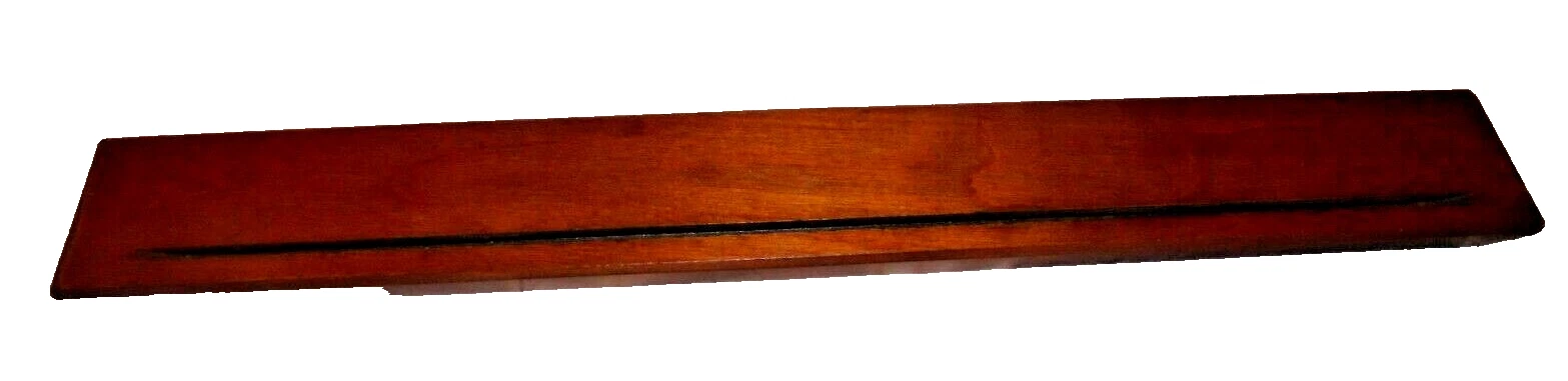 Rustic Wood Floating Shelf-Wall Mounted Shelf Hanging with Grove for Plates 116