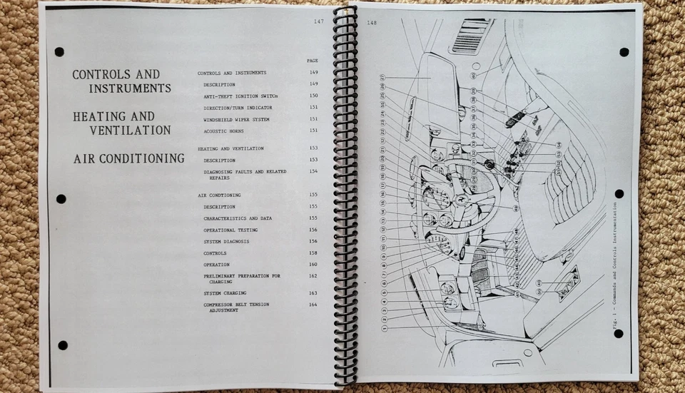 FERRARI 365 365 365GT4/BB BB512 BB512i 512 Boxer Manual de servicio Inglés 218 páginas Foto 3 de 3